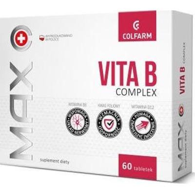Max Vita B Complex x 60 tabletek