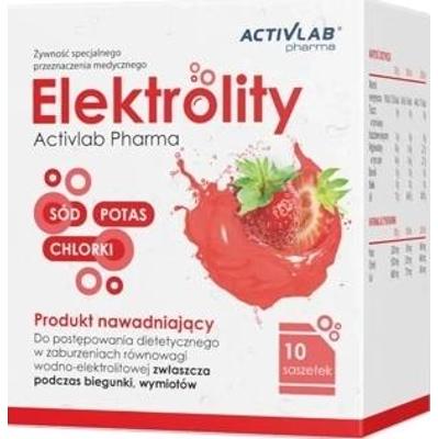 Elektrolity smak truskawkowy x 10 saszetek