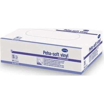 Rękawiczki winylowe bezpudrowe Peha-soft rozmiar S x 100 sztuk