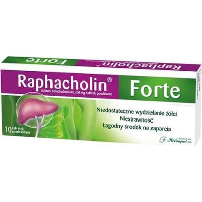 RAPHACHOLIN Forte x 10 tabletek
