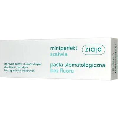 ZIAJA MintPerfekt Szałwia pasta do zębów bez fluoru 75ml