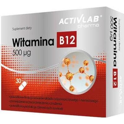 Witamina B12 500mcg x 30 kapsułek