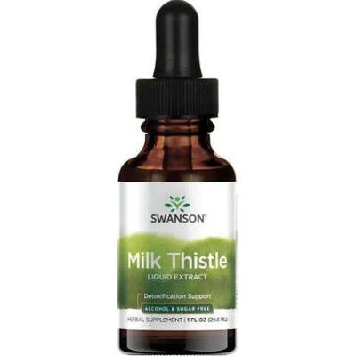 SWANSON Milk Thistle Liquid Extract (Ostropest plamisty) 29,6ml