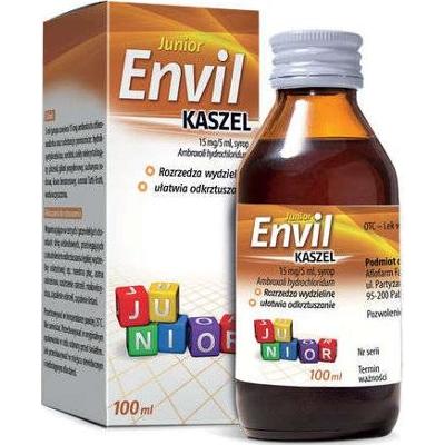 ENVIL KASZEL Junior syrop 15mg/5ml 100ml