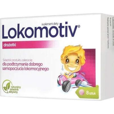 LOKOMOTIV x 8 drażetek