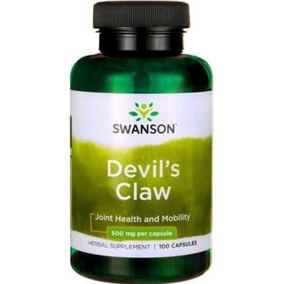 SWANSON Devil's claw (Diabelski pazur) 500mg x 100 kapsułek