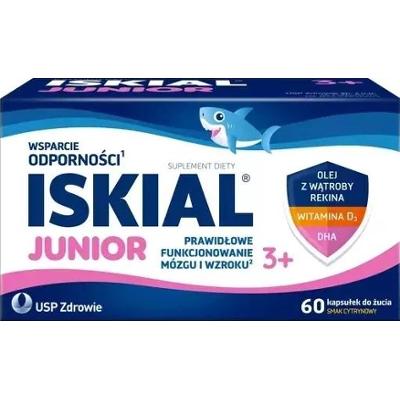 Iskial Junior x 60 kapsułek do żucia