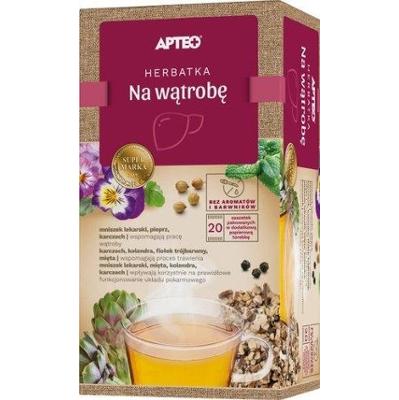 APTEO NATURA Herbatka na wątrobę x 20 saszetek