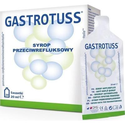 GASTROTUSS Syrop przeciwrefluksowy 20ml x 20 saszetek