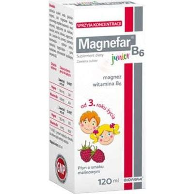 MAGNEFAR B6 Junior płyn 120ml