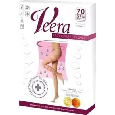 Veera Podkolanówki przeciwżylakowe 70 DEN kolor czarny rozmiar 1/2 x 1 para