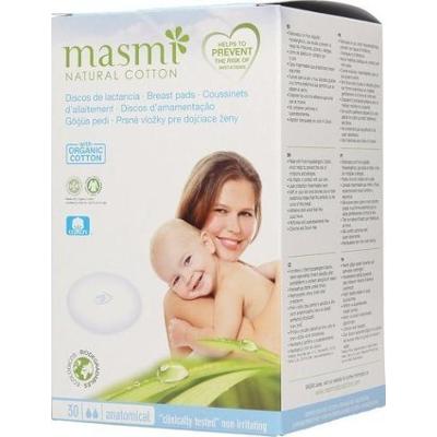Masmi Wkładki laktacyjne 100% bawełny organicznej x 30 sztuk