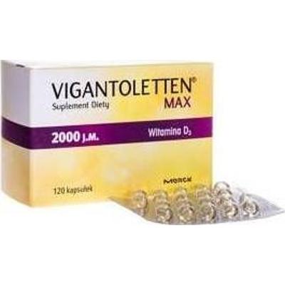 Vigantoletten Max 2000j.m. x 120 kapsułek