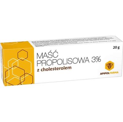 Maść propolisowa 3% z cholesterolem 20g