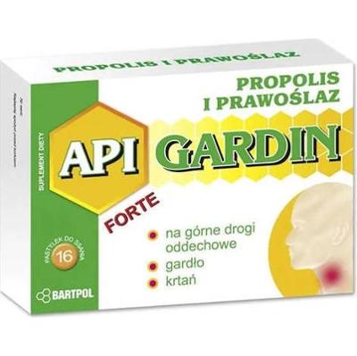 API-GARDIN FORTE Propolis i prawoślaz x 16 pastylek do ssania