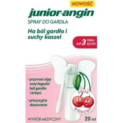 Junior-Angin Spray do gardła od 3 roku życia 20ml