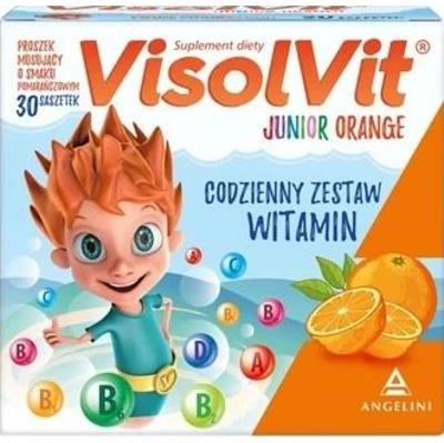 VISOLVIT Junior smak pomarańczowy x 30 saszetek
