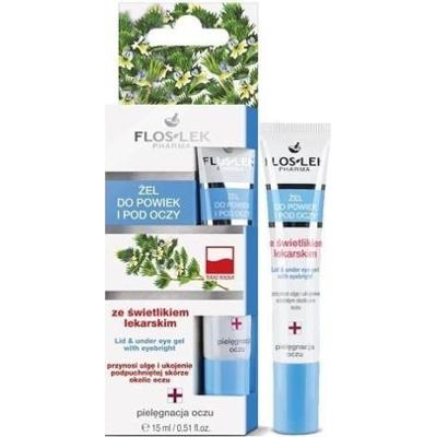 FLOSLEK Żel do powiek i pod oczy ze świetlikiem lekarskim 15ml