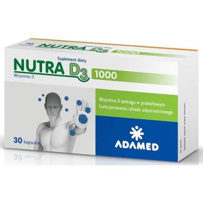 Nutra D3 1000 x 30 kapsułek