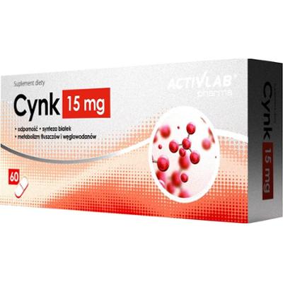 Cynk 15mg x 60 kapsułek