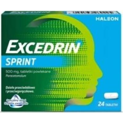 EXCEDRIN Sprint 500mg x 24 tabletek