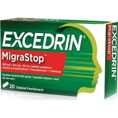 EXCEDRIN Migrastop x 20 tabletek