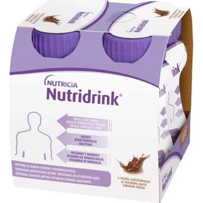 NUTRIDRINK o smaku czekoladowym 4 x 125ml