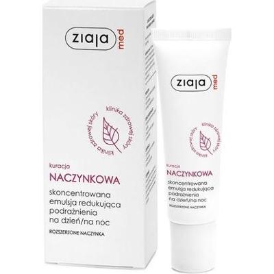 ZIAJA MED Kuracja Naczynkowa Skoncentrowana emulsja redukująca podrażnienia na dzień i na noc 30ml