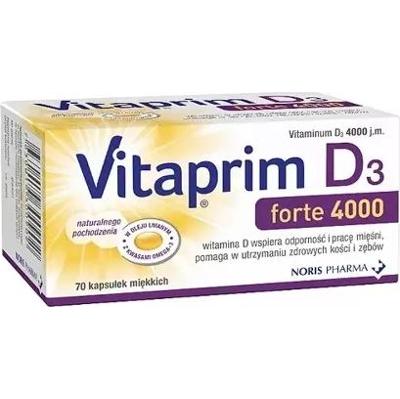 Vitaprim D3 Forte 4000 x 70 kapsułek miękkich