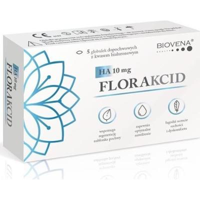 Florakcid HA 10mg x 5 globulek dopochwowych