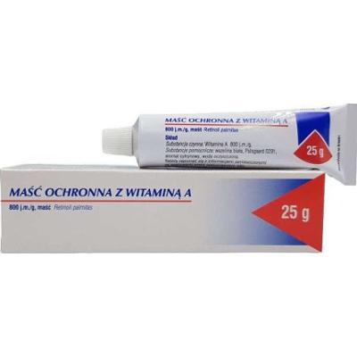 MAŚĆ Z WITAMINĄ A OCHRONNA 25g