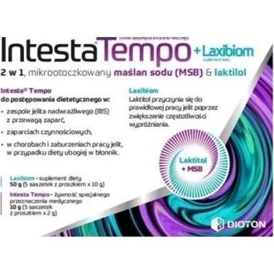 Intesta Tempo + Laxibiom x 10 saszetek