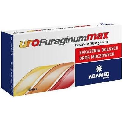 UROFURAGINUM Max 0,1g x 30 tabletek