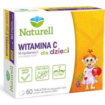 Witamina C dla dzieci x 60 tabletek do rozgryzania i żucia