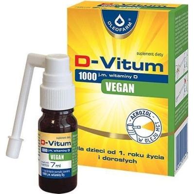 D-Vitum 1000 j.m. aerozol VEGAN 7ml