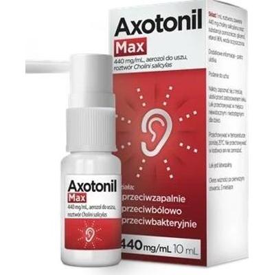Axotonil Max aerozol do uszu 10ml