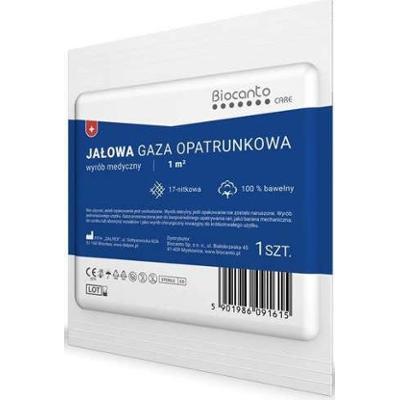 BIOCANTO Gaza opatrunkowa jałowa 1m2 x 1 sztuka