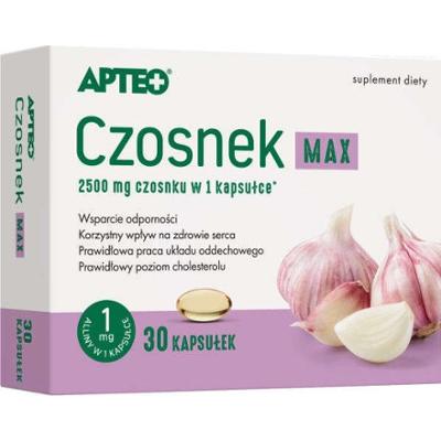 Czosnek Max Apteo x 30 kapsułek