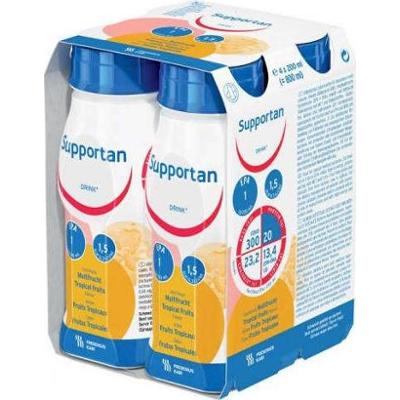 Supportan Drink smak owoce tropikalne 4 x 200ml