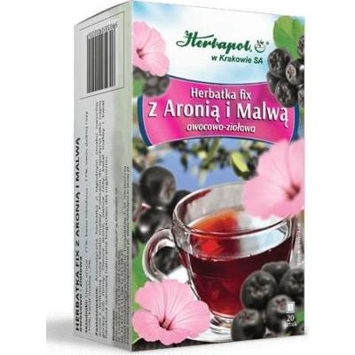 Herbatka fix Z aronią i malwą x 20 saszetek