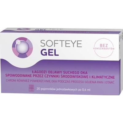 Softeye Gel żel do oczu x 20 pojemników 0,4ml