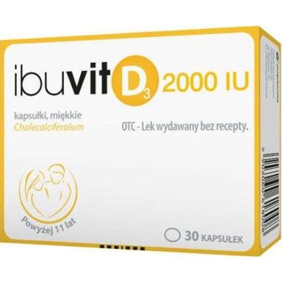 Ibuvit D3 2000 IU x 30 kapsułek