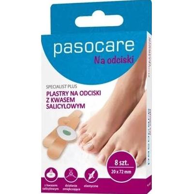 Pasocare Specialist Plus Plastry na odciski z kwasem salicylowym x 8 sztuk