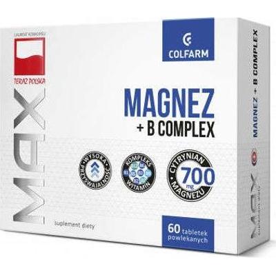 Magnez + B Complex x 60 tabletek