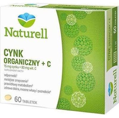 Cynk organiczny + C x 60 tabletek