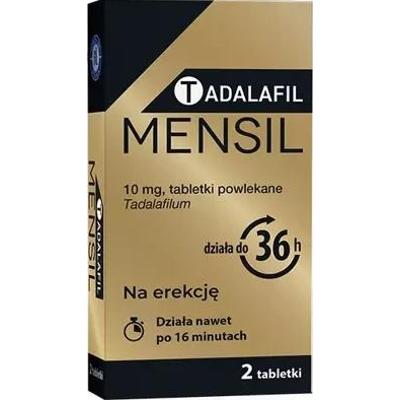 Tadalafil Mensil 10mg x 2 tabletki
