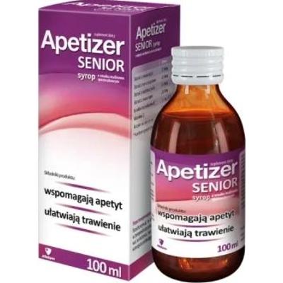 APETIZER Senior smak malinowo-porzeczkowy syrop 100ml
