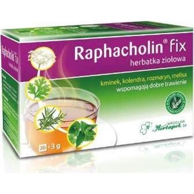 Raphacholin fix herbatka ziołowa na dobre trawienie 3g x 20 saszetek