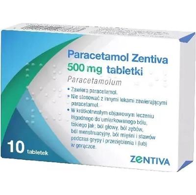 Paracetamol Zentiva 500mg x 10 tabletek