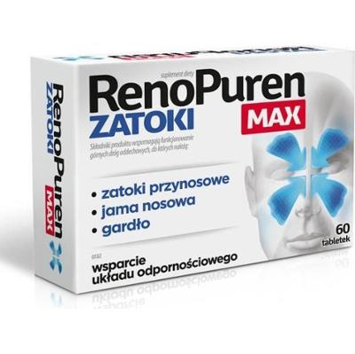 RENOPUREN Zatoki Max 60 tabletek